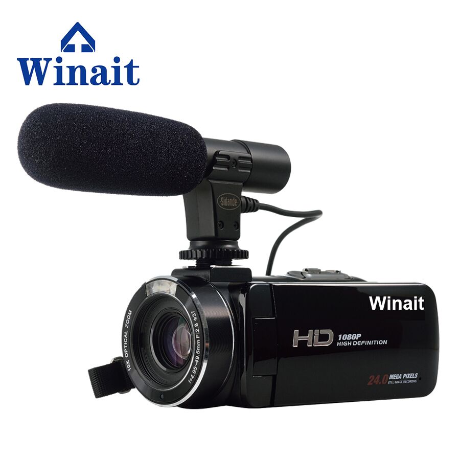 Winait Топла Стил Дигитален Видео Камера WIFI Далечински Управувач Преносни DVR HD 1920*1080 3.0 Екран на Допир за HDMI USB Топла Чевли Излез