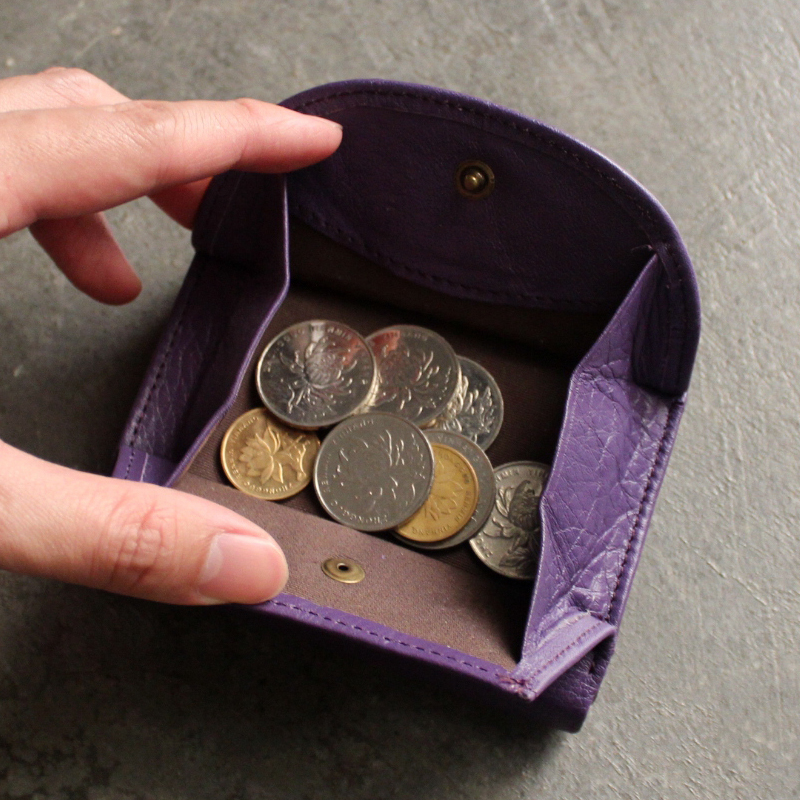 AETOO Школка кожен женски паричник краток став првиот слој на кожа мини тока монета монета торба Јапонија и Јужна Кореја симпатична li