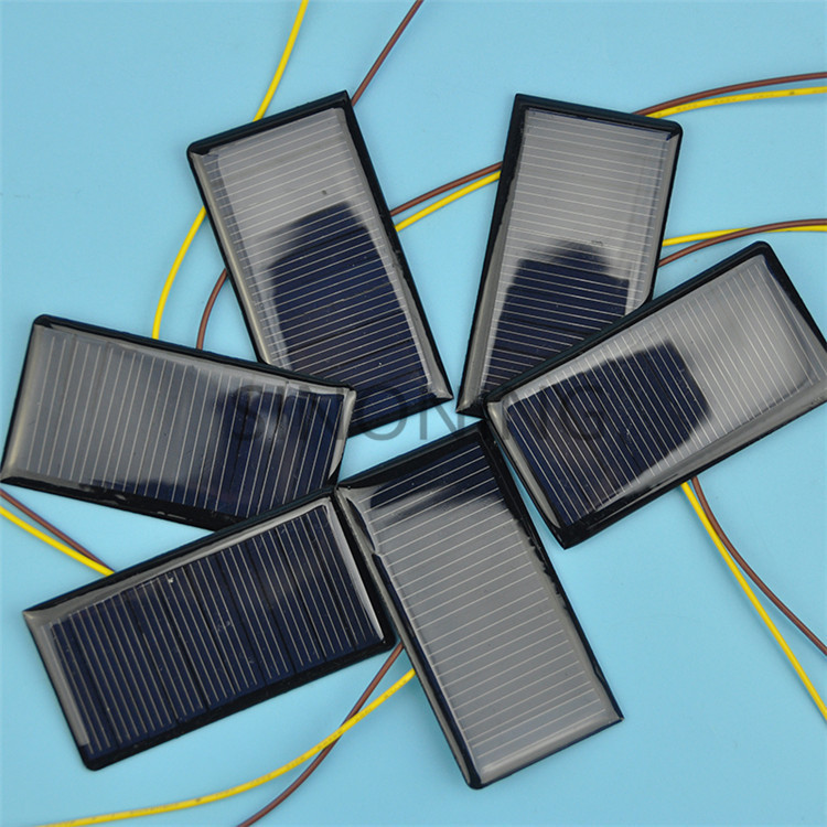 5pcs Соларни Епоксидна Панел Поликристални Соларен Панел 5V 60MA Соларни DIY батерија