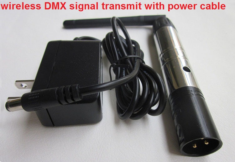 2.4 G ISM DMX512 Безжична Женски Машки 3 Иглички XLR Пренесува Приемник Уред за LED Осветлување Фаза се Движат PAR Партија