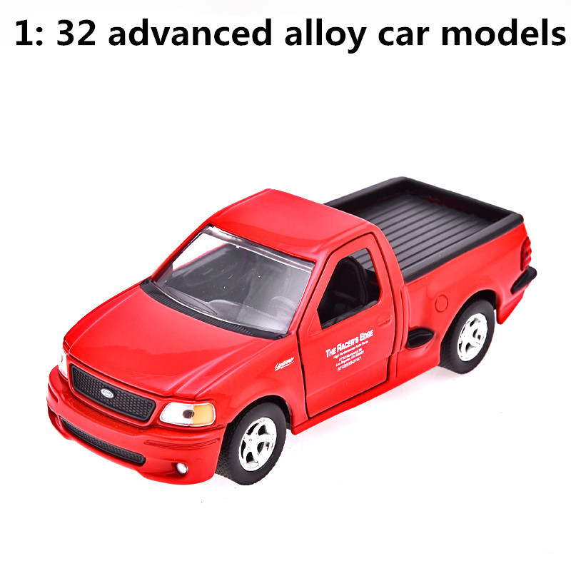 1: 32 напредни легура модели на автомобили,висока симулација F-150 пикап raptor возила модел,метал diecasts,играчка возила,бесплатен