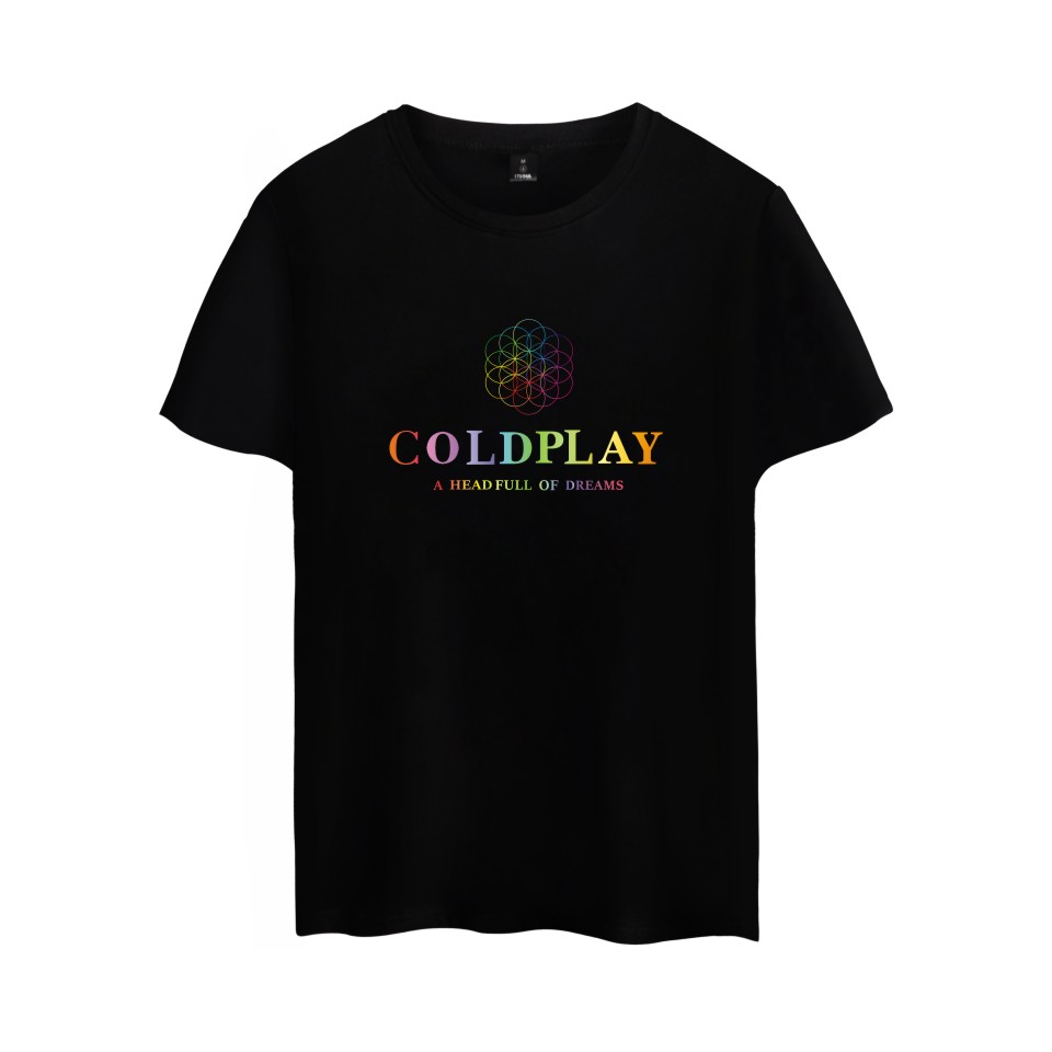 Топ бенд облека coldplay Britpop Алтернативни Рок маица Tee КОШУЛА т кошула Кратки Ракави Ракав Мажи Жени Хип Хоп Tee