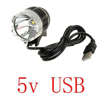2000Lm LED headlamp XML-T6 USB светлата Велосипед Велосипед Светлина USB 5V фенерче