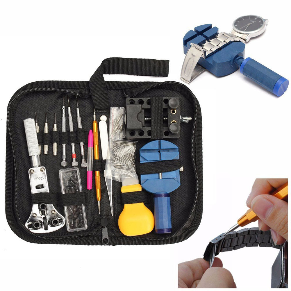 144pcs Професионални види алатки поставени за да се Види Случај Настроената Алатка Сет за Поправка Алатки horloge gereedschapset рака-алатки