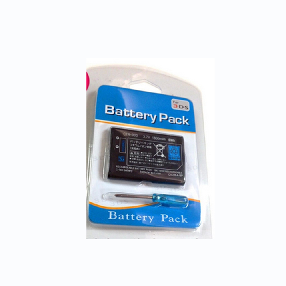 2000mAh 3.7 V Замена на Батерија Игра Батеријата Пакет Со Алатка Шрафцигер За За Nintendo 3DS