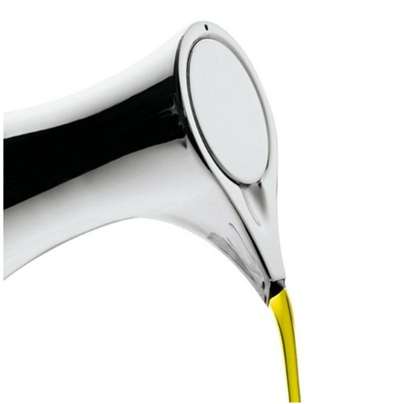 500ml Врвен квалитет на 304 нерѓосувачки челик масло може да течење-доказ масло шише хип колба соја сос тенџере condiment
