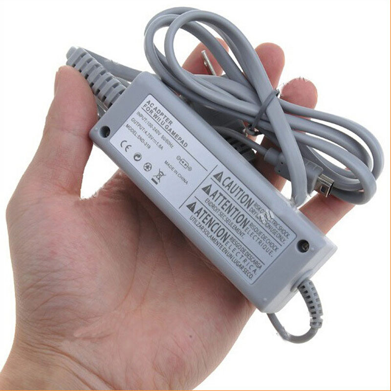 САД/ЕУ Plug 100-240V Дома Ѕид Напојување AC Адаптер за полнење за Nintendo WiiU Wii U Gamepad Контролер joypad