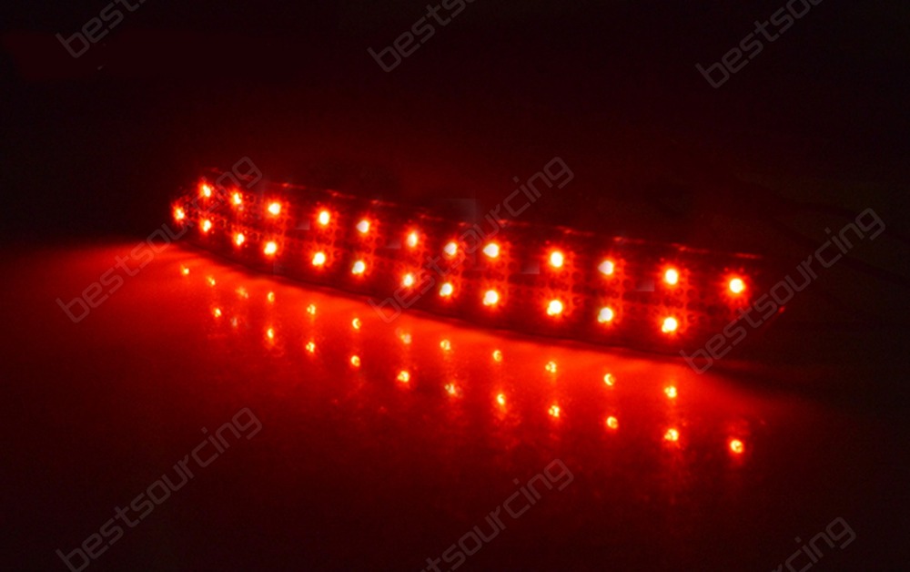 2x Црвена Леќа Браник Рефлектор LED Стоп Кочница Светлина F30 F31 F34 F32 F33 F36 GT(CA180)