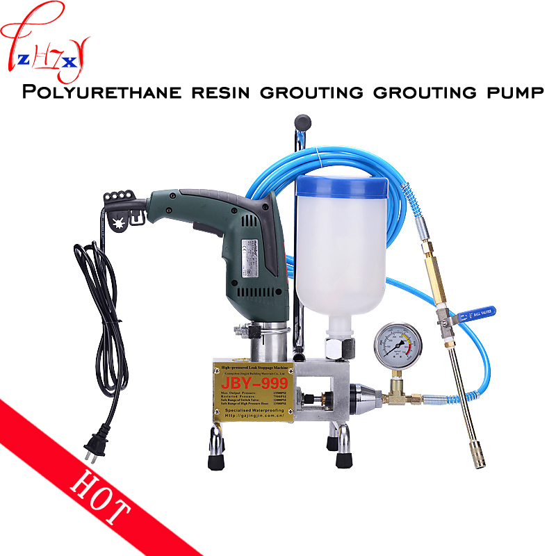 Микро - електрично вбризгување на пумпа епоксидна полиуретан grouting машина JBY - 999 попуштат приклучување висок притисок grouting машина