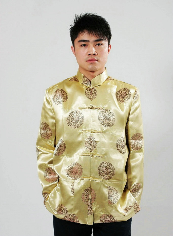 Танг Одговараат На Традиционалните Кинески Јакни Мажите Облека Кинески Костим Кинески Стил За Мажи Свадба Блуза