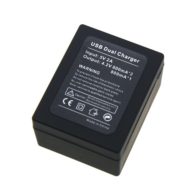 LANBEIKA За Gopro батерија полнач AHDBT-301 302 Dual-2 Батерија USB Полнач За Gopro Go Pro херој 3 Додатоци