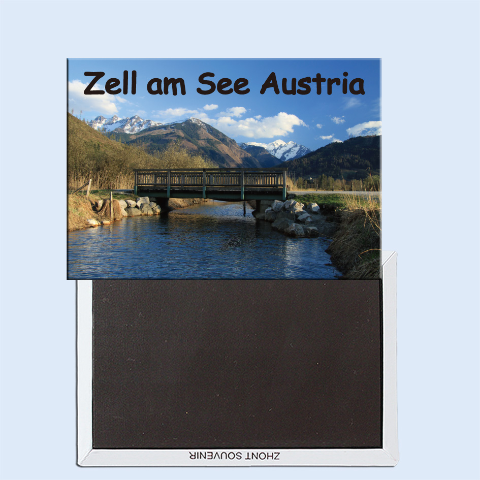 Одморалиштето на Zell am See Австрија 24421 Фрижидер Магнет