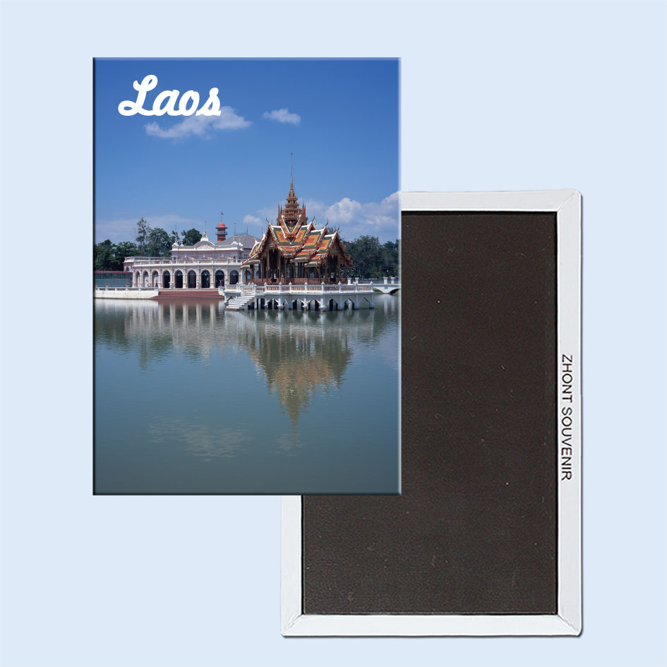 Објекти на езерото Лаос 24464 Фрижидер Магнет