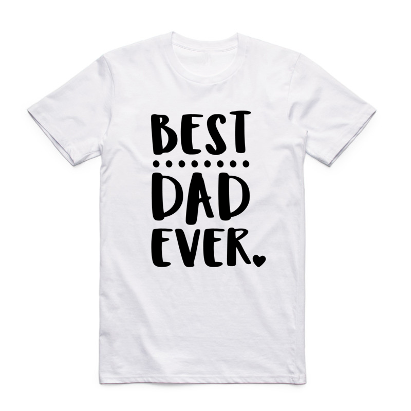 Азија Големина на Печатење Најдобар Татко Некогаш Т-маица Лето O-Вратот Кратко Sleeve Папа Татковци Ден Подарок Tshirt За Мажи HCP4412
