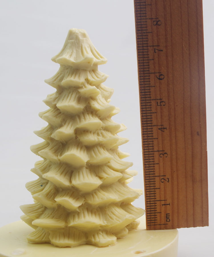 П-613 мали 3D елка сапун мувла свеќа мувла торта декорација мувла