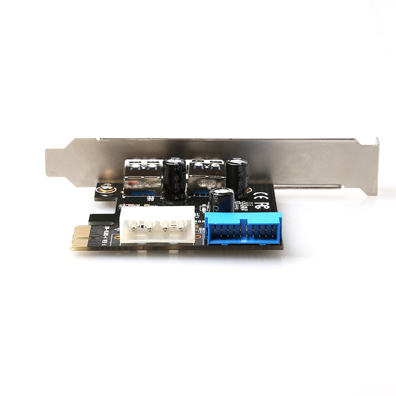 DIEWU 2 Порт USB 3.0 PCIE PCI Express Контрола на Картичката Адаптер+20pin 4pin Конвертор трговија на големо