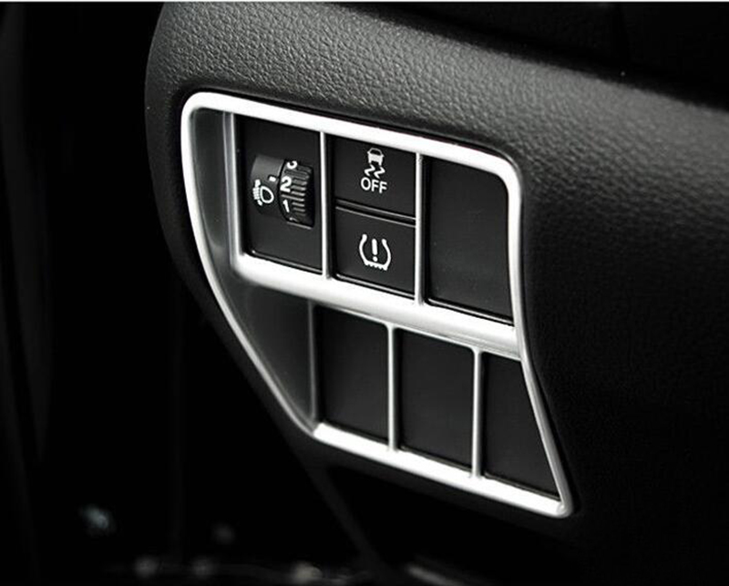 Автомобил стил 2 Компјутери За 2017 2018 Хонда CRV Хром ABS Страна Огледало Покрие Rearview Покрие Трим додатоци