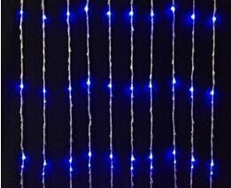 Нова Година! 220V LED Водопад String Светлина ,Градина Божиќ Светла Свадба Декорација на Одмор Партија