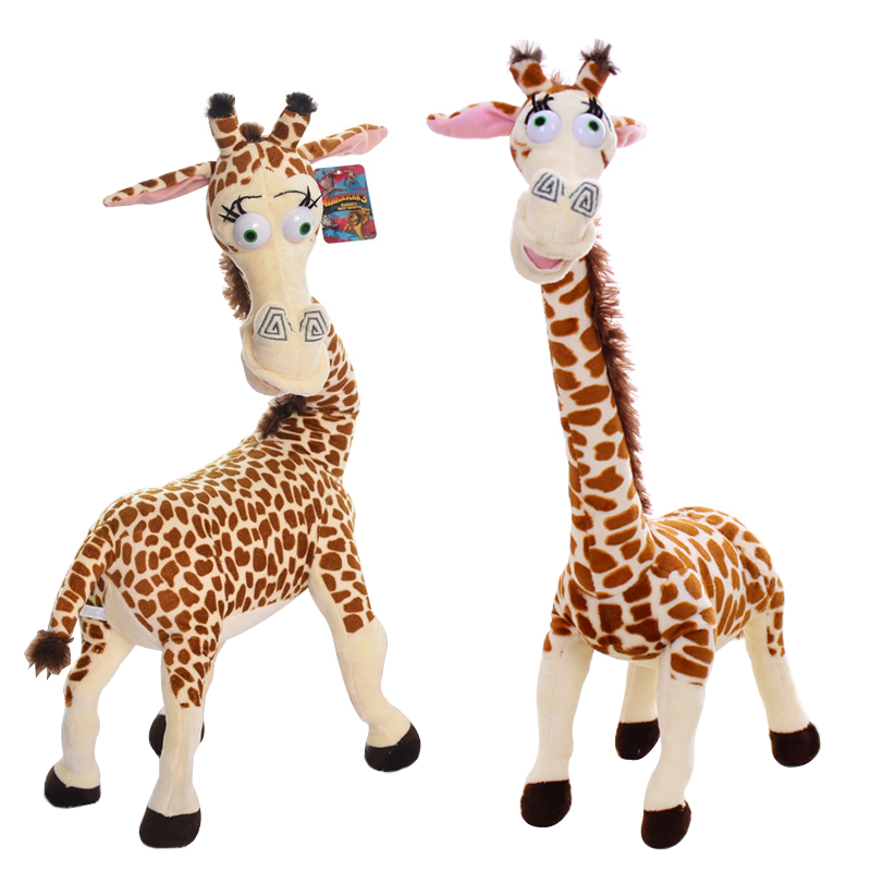 1pcs 30cm Симпатична Прекрасна Долга Вратот на Жирафата Полнети Кадифен Играчки kawaii играчки Кукла Мадагаскар 3 за