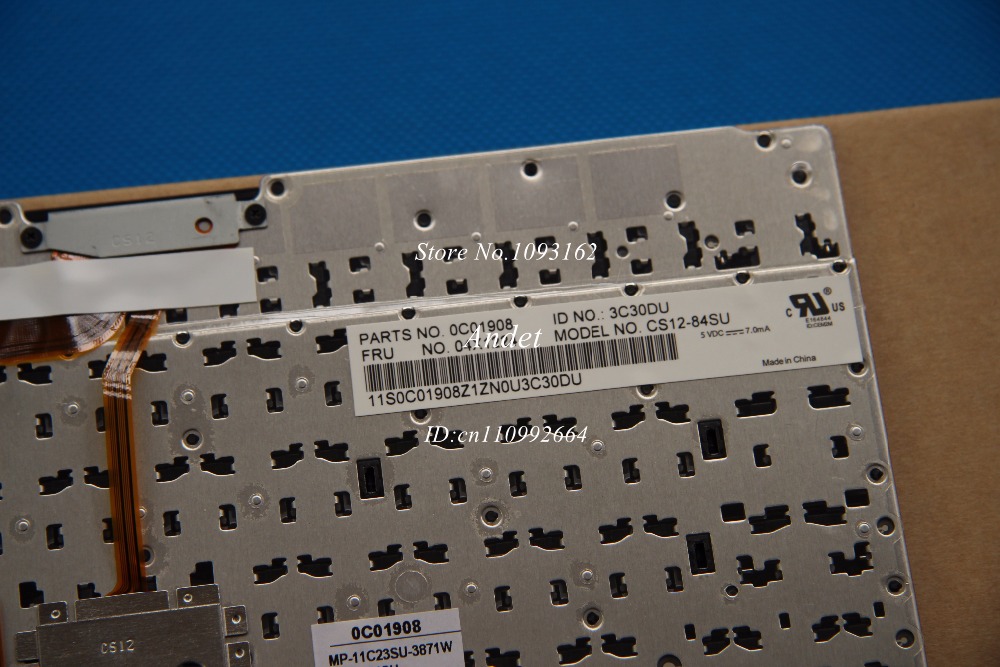Нови Оригинални за Lenovo ThinkPad T430 T430S L430 L530 X230 X230T T530 W530 РУСКАТА Тастатура RU без позадинско осветлување