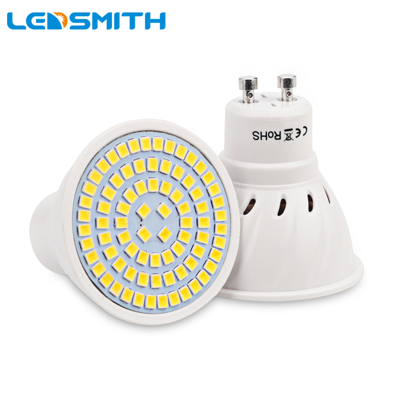 LEDSMITH E27 E14 MR16 GU10 Lampada LED Сијалица, 220-240V Bombillas LED Светилка Сијалица центарот на Вниманието 48 60