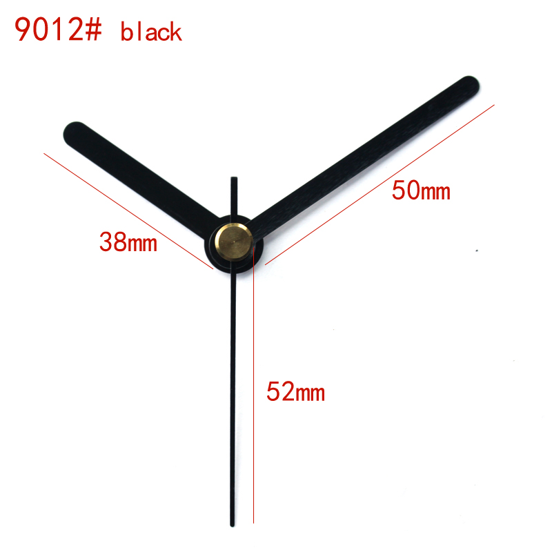 Ostar F333 Молчи Движење Пластични кварц часовникот механизам со 9012 црна кратки раце Часовник-Додаток Кварц DIY Часовник