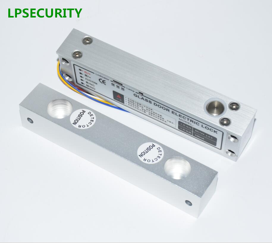 LPSECURITY Електрични Mortise DC 12V Успеат Безбедно Електрични Капка Гром Заклучете Вратата за Контрола на Пристап на Безбедност Заклучување на Вратите Систем