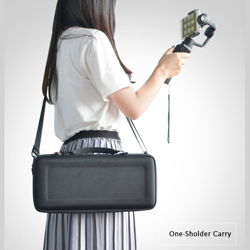 Sunnylife DJI Osmo Мобилни Чанта Пренослива Торба Безбедно Складирање Кутија со ЕВА Внатрешниот за osmo мобилни Рачни Gimbal Камера