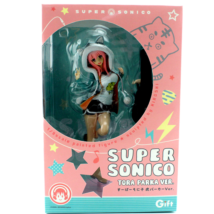 Топла Продажба Супер Sonico Гитара Секси Nitro+ Супер Sonico На Анимација Секси 9 Фигура Играчки