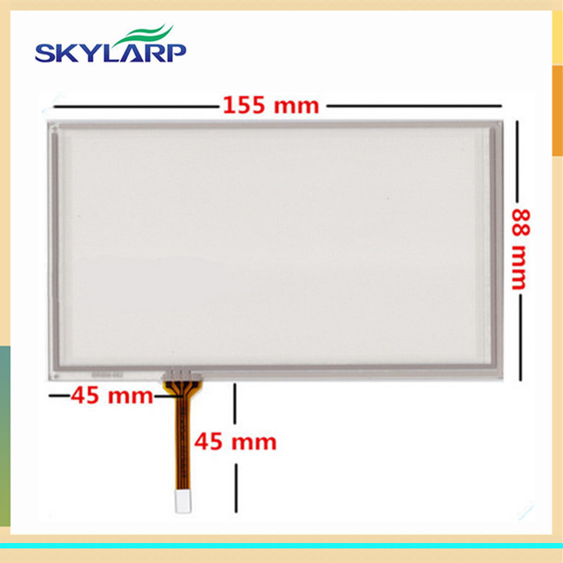 skylarpu 6.2 инчен 4 wire Resistive Touch Screen 155mm*88mm Digitizer за HSD062IDW1 A00 TM062RDH03 панел стакло