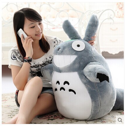 голем 90cm Hayao Miyazaki Totoro кадифен играчки, играчки подарок w2384