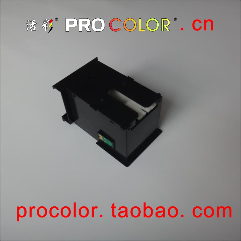WELCOLOR T6711 одржување резервоарот кутија со едно време чипови инкџет кертриџ за epson L1455 мастило во резервоарот систем за инк-џет печатач