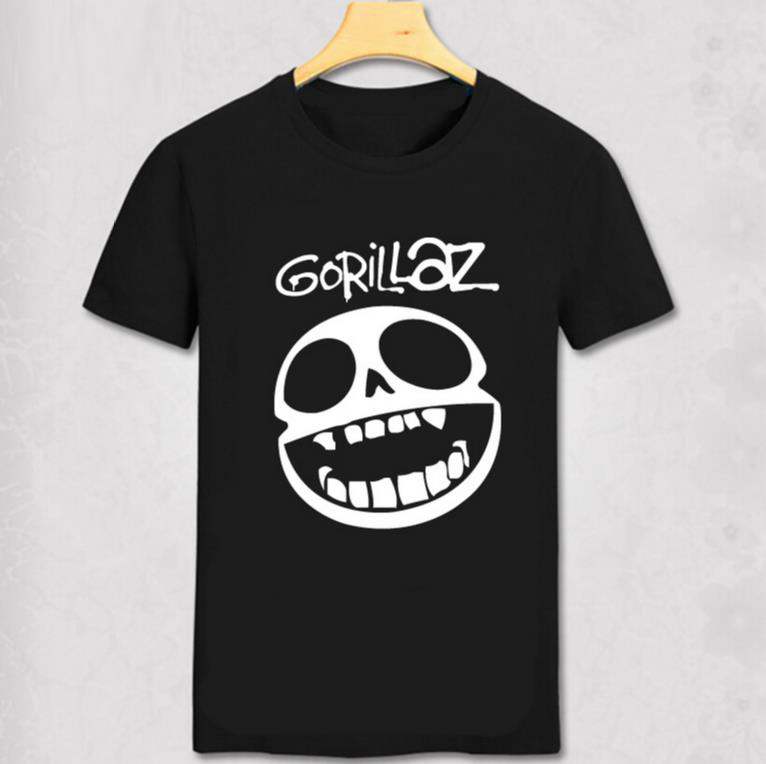 Gorillaz Игра Уметникот Undertale Sans Скелет ноќта на вештерките tshirt cosplay костим tshirt tee черепот панк рап смешни ноќта на вештерките tshirt