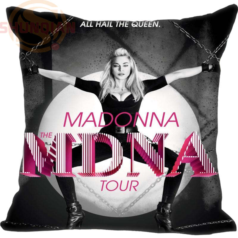 Висок Квалитет на Сопствени Декоративни Pillowcase Мадона Плоштадот Zippered Перница Покрие Печатите Вашите слики 20X20cm,35X35cm(една страна)