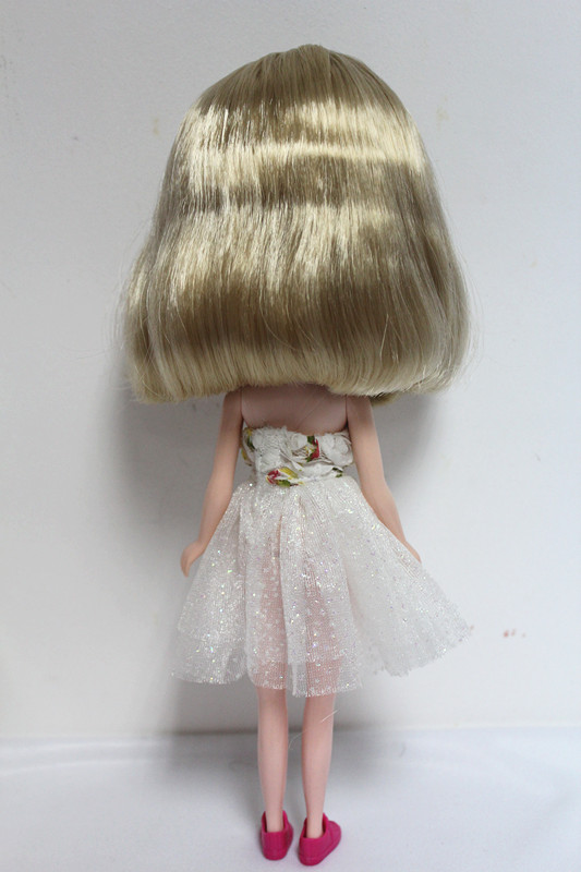 Бесплатен Превозот голем попуст RBL-61DIY Голи Blyth кукла роденденски подарок за девојка 4 боја големи очи кукли со