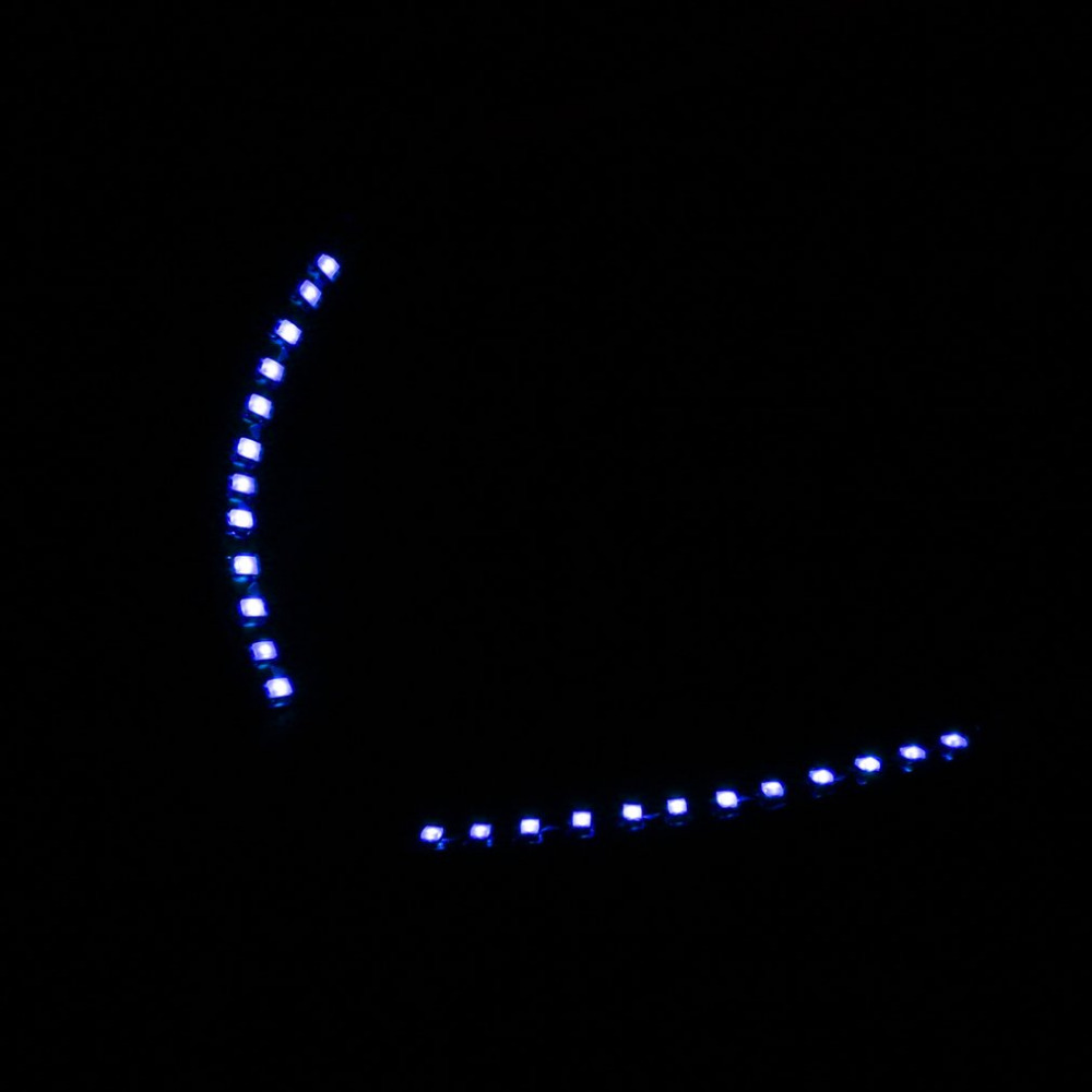 1 Пар LED Трепките Лажни Трепки Шминка Водоотпорен Светлина Трепките со Контролер Коса Клипови Одмор Партија Паб Клуб