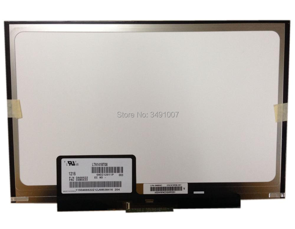 LTN141BT08 одговара LT141DEQ8B00 LCD Екран за IBM Lenovo thinkpad T400S T410S НОВИ