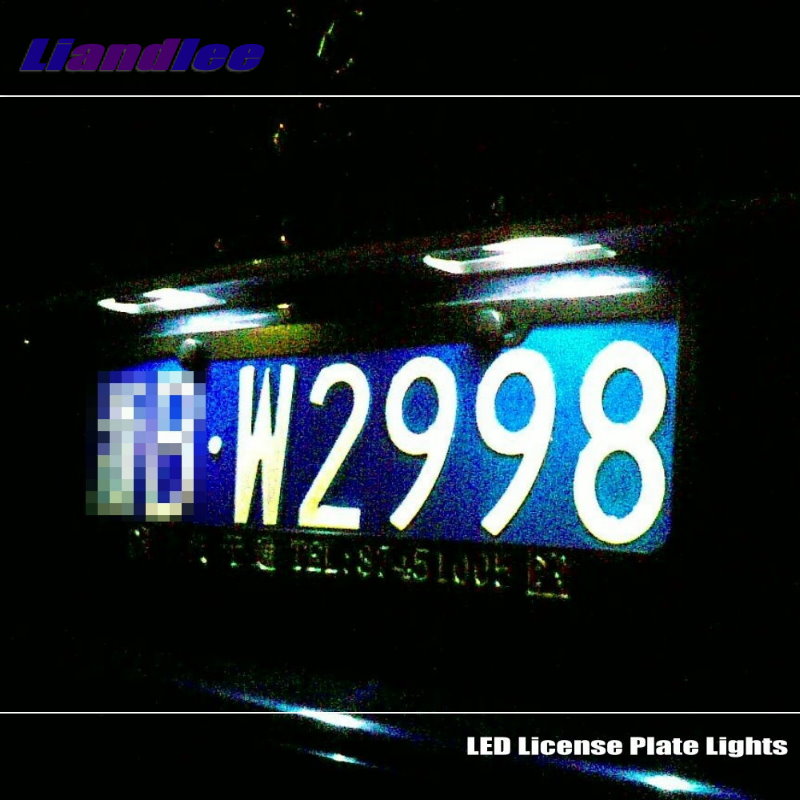 Liandlee За СЕДИШТЕ Леон Mk2 1P / Mk3 5F / LED Автомобил Табличка Светла / Број Рамка Светлина / Високо Квалитетни LED Светилка
