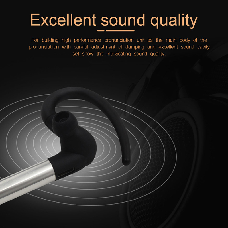 Оригиналниот DAONO Hands-free Bluetooth Безжична Слушалка Слушалки Слушалките Earbud со Микрофон Слушалка CSR4.0 за Телефонот