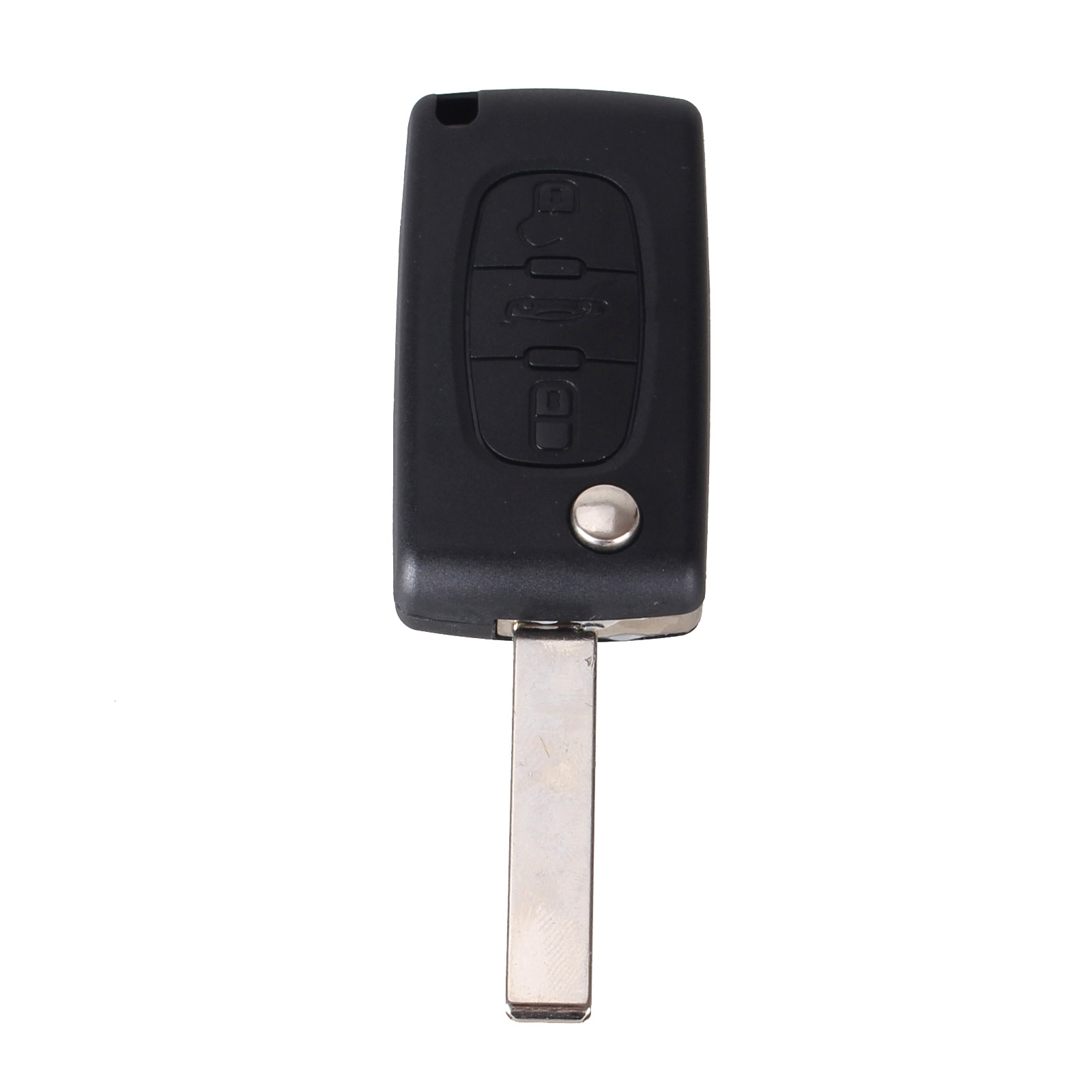 KEYYOU 3 Копчиња Флип Далечинскиот Клуч Школка Автомобил Копчиња Празно Покритие За Citroen (Ножот Со Ритам) CE0523 Тип