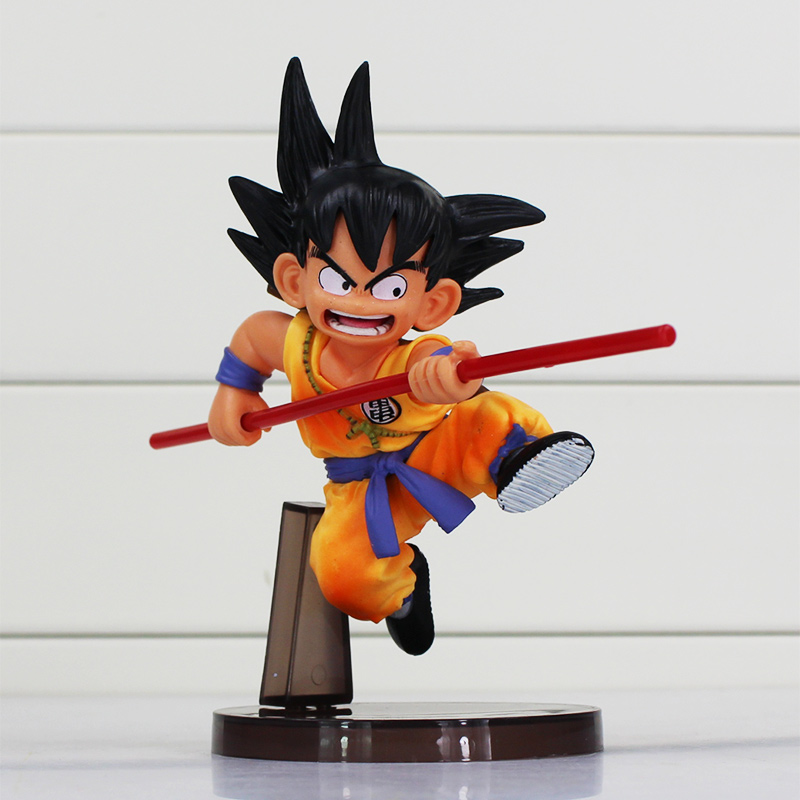 Dragon Ball Бројки Играчки 16cm Синот Goku Детството Издание Scultures Голема ПВЦ Акција Фигури Кукла ПВЦ Модел Играчки