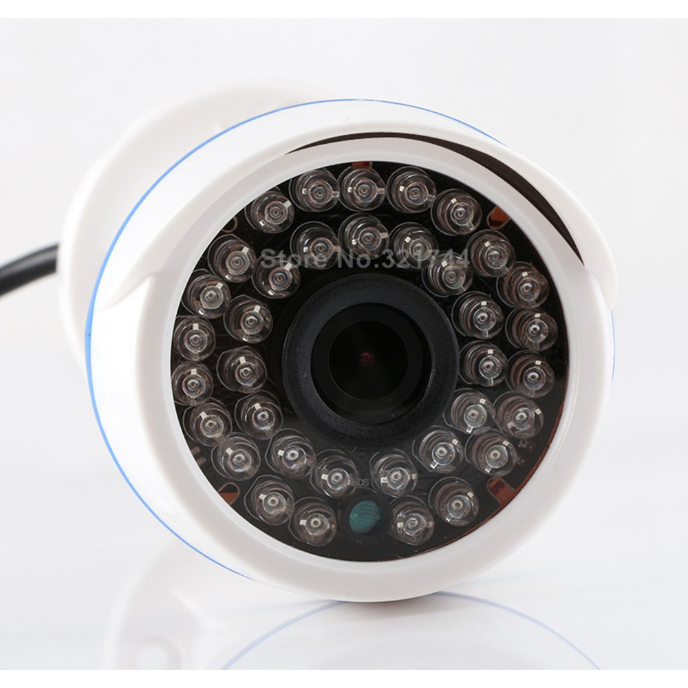Системи за видео надзор HD 1MP 720P 1080P IP Камера 2MP Отворено Куршум Безбедносна Камера 36 ПРЕДВОДЕНА од 1080P Леќа