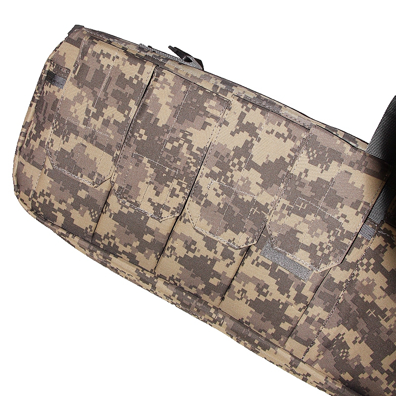 Воена ACU 90cm Тешки Тактички Пиштол Лизга Bevel торбичката за Лов Кеси Пушка Случај Рамо Торбичка Holster