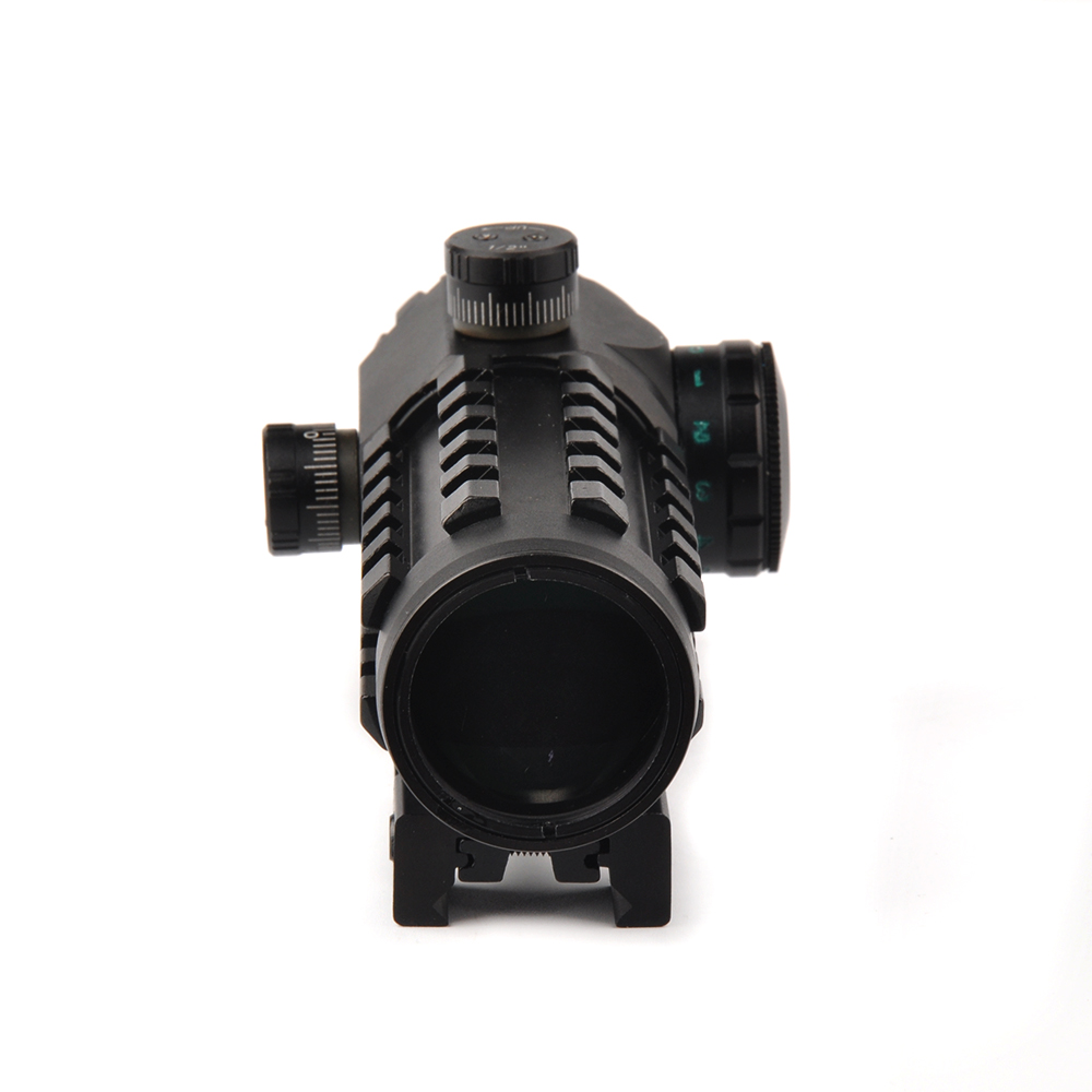 4x28 Оптички Видување Обемот Црвена/Зелена Reticle Riflescope Поглед Мулти-обложени Одговара 20 mm/11mm Железнички База