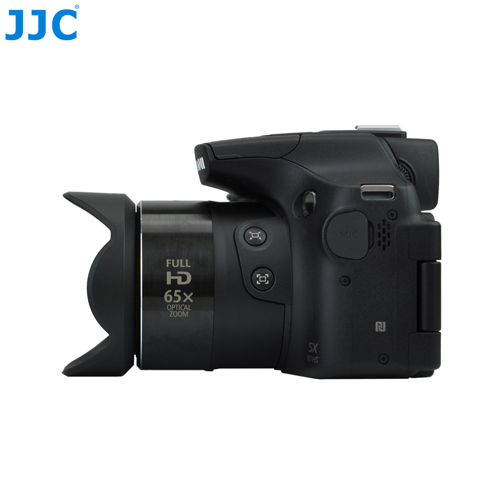 JJC Камера Бајонет Цвет Леќа Хауба за CANON PowerShot SX60 ХС Заменува LH-DC90