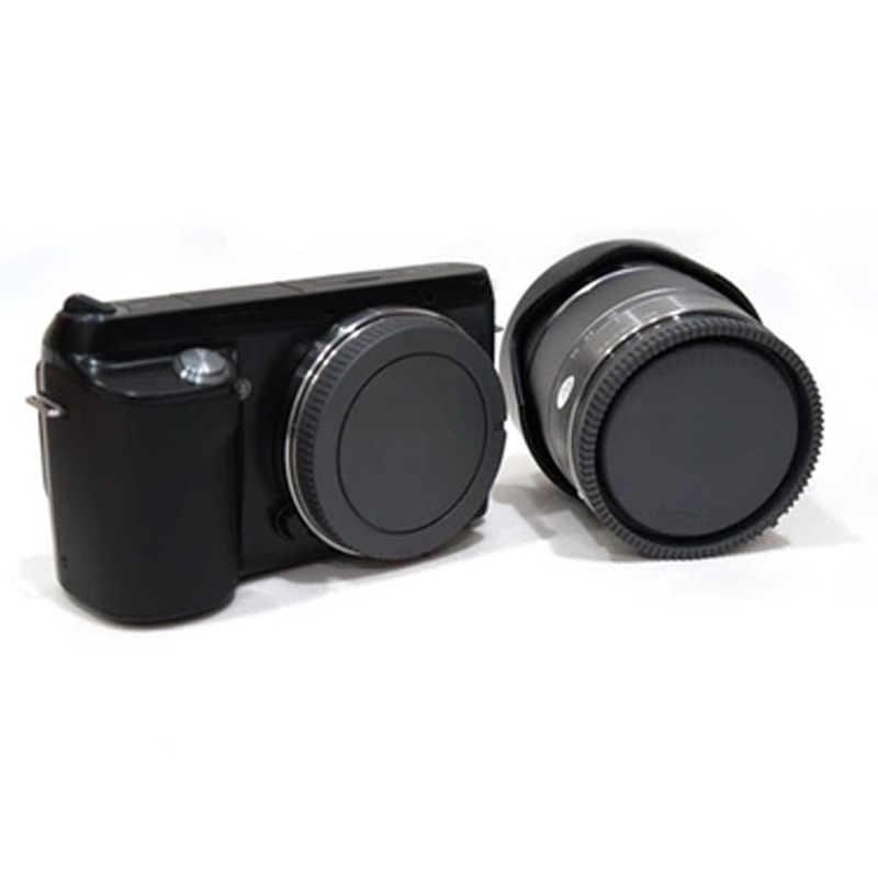 1 Парови камера Тело капа + Задните Леќи Капа за Sony NEX NEX-3 E-планината
