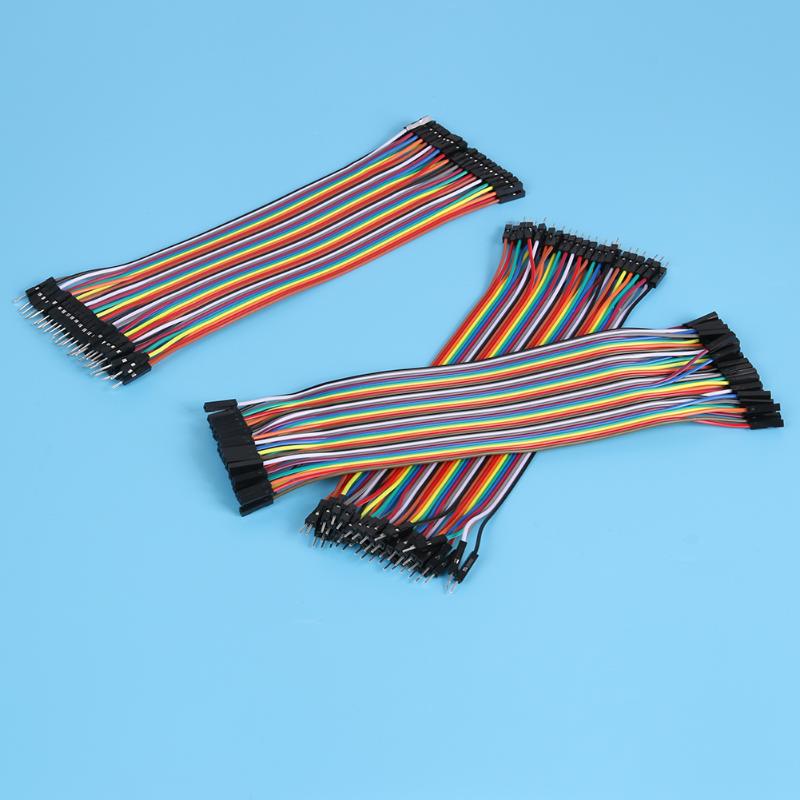 Dupont линија 20cm машки да машки скокач жица Dupont кабел breadboard кабел скок жица За Малина Пи Arduino Breadboard