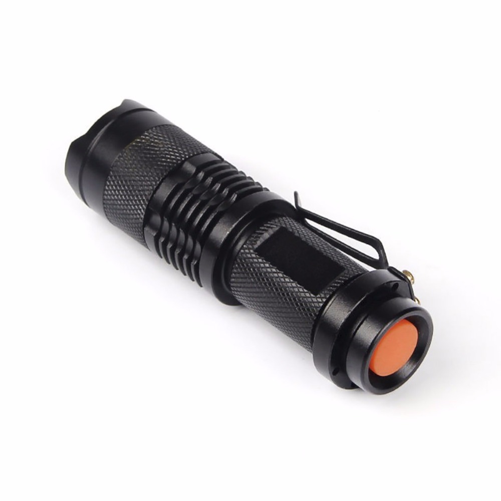 Мини penlight 2000LM Водоотпорен LED Светилка Факел 3 Начини zoomable се Прилагодува Фокусот Фенер Преносни Светлина