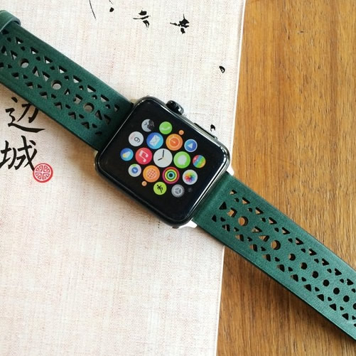 За Apple Wacth Бенд Гроздобер Дизајн Wriststrap 38mm Вистинска Кожа Види Рака За Apple Види Серија 1 2 3 iwatch Watchbands