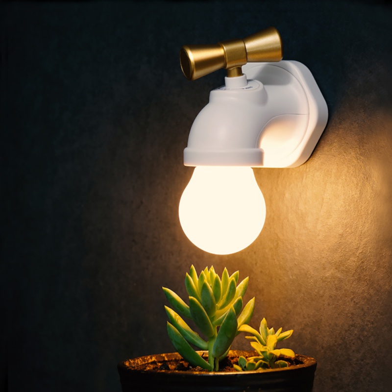Нови Креативни Тапа Тип Интелигентна Контрола на Гласот LED Ноќ Светилка USB Полнење Ноќ Светлина Дома Осветлување 2018